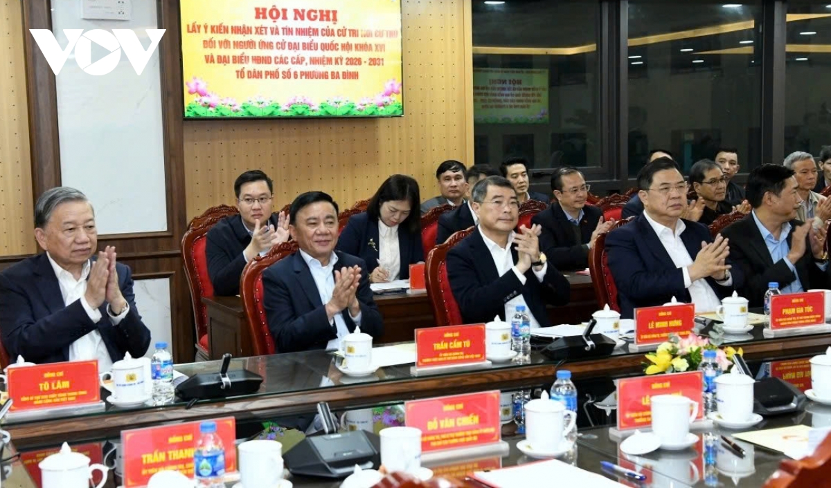 Senior leaders win strong voter support for National Assembly candidacies